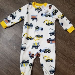 Carter's Toddler Boy Fleece Zip Up Nightie